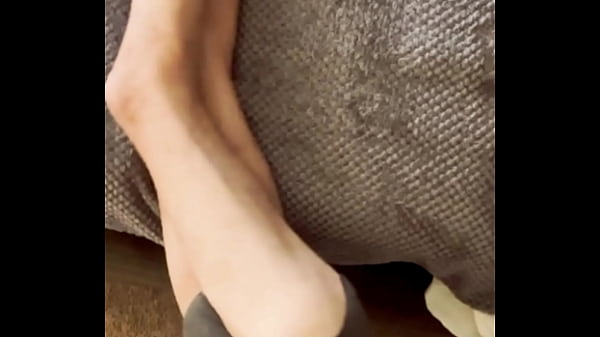 Play MP4 - sneak peak From Above - Stretching in Grey Briefs on Stool and Bed