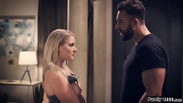 Homeless teen followed a guy offers her a hot shower but then she has to go before his wife comes seduces him to cheat on his wife and takes his cock out to give him a fucks her hairy pussy until he cums