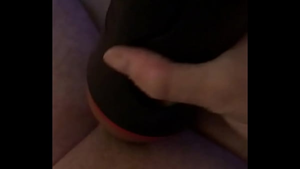 Creaming inside my brand new masturbator 