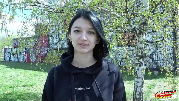 German Scout - Big Dick In Tight Asshole At Public Model Job With Petite Teen thumbnail