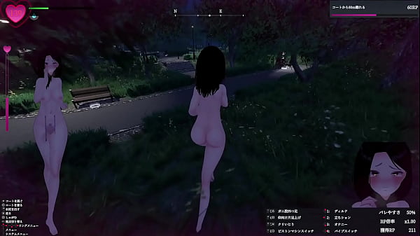 コートを脱ぎ捨てて、いよいよすっぽんぽんで公園を徘徊！ 