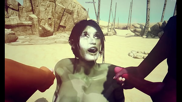 Huge tit special ops gets captured by arabs in the desert