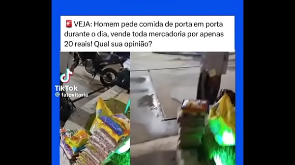 Nonton Mendigo Recebe Muito Saco thumbnail