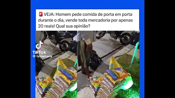 Nonton Mendigo Recebe Muito Saco thumbnail