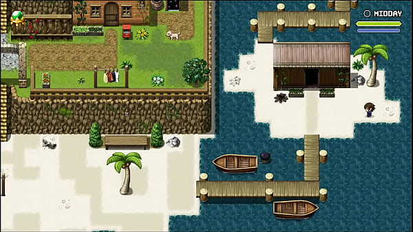 Play MP4 - Lost Lagoon &lbrack; Harem HENTAI game &rsqb; Ep&period;6 naked beauty in the public bath &excl;