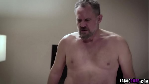 Grandpa cock plowing a young_stretched pussyhard