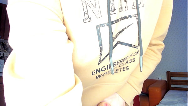 Naughty Boy Cranks Veiny Rod For Creamy Cum Doom 