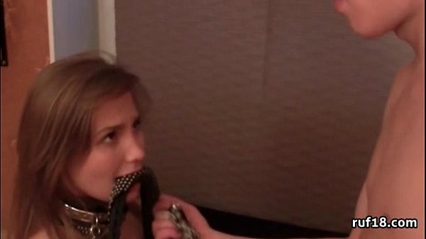 First Bondage Fuck with teen