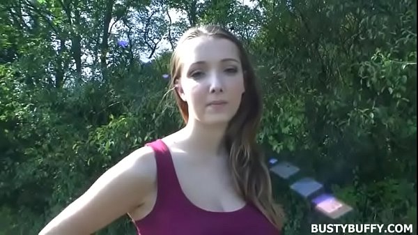Busty teen Lucie_Wilde POV fucking outdoor