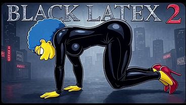Cuckold Husband Shares His Wife With The Boss. Marge Simpson Is A Parody. Black Latex Fetish. Cartoon thumbnail