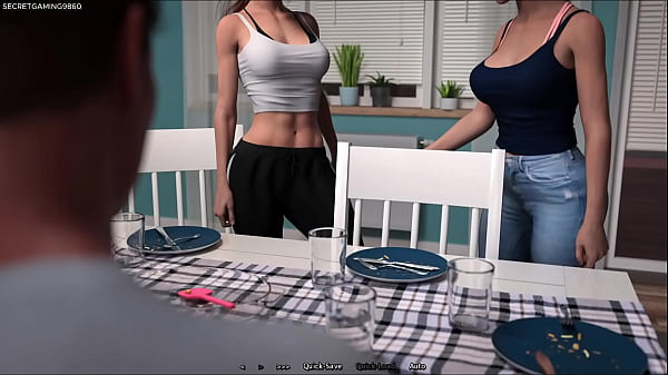 Summer Heat 04 By Naughty Fox Games - Dude Almost Got Caught Flirting With Sexy Redhead Slut, House Full of Hot Girls 