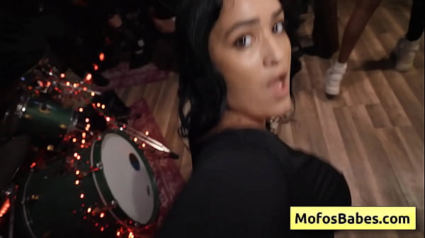 Brunetteslutty_teen takes massive cock_between_her natural big_boobs and fuck it hard Nia Bleu_Brett Maker