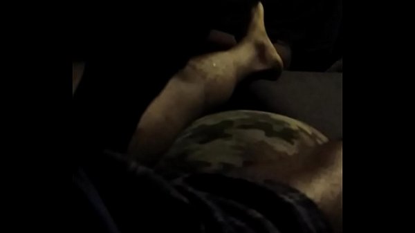 Just strokin my black cock for u lady'_s