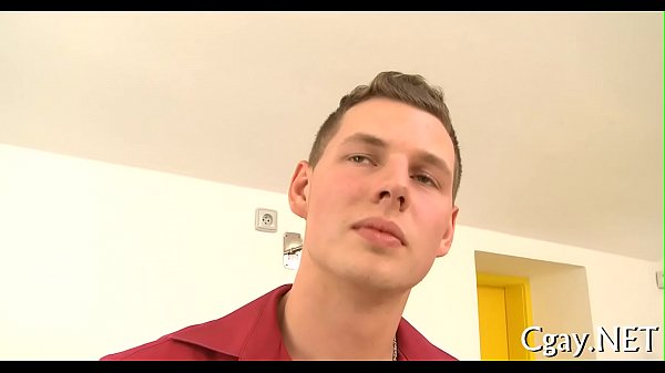 Lubricous blowjob for homo dude 