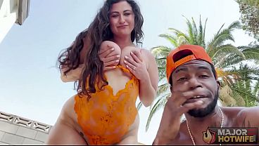 Josie Jaxxon &amp_ Rome Major Thick MILF Sloppy Deepthroat Session!