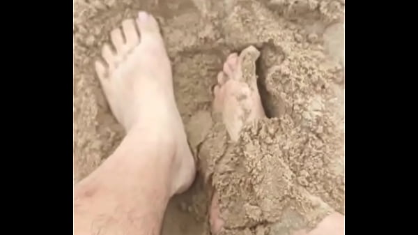 Bare feet playing in the sand sensory purposes #barefeet #feet #sand #sensory #fetish 