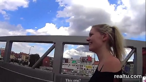 Adorable czech kitten was tempted in the mall and fucked in pov 