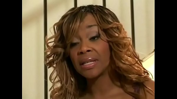 Play MP4 - Busty ebony sucks white cock on her knees before anal drilling