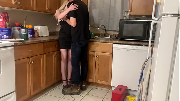 Plumber Teaches Me How To Kiss And Fuck thumbnail