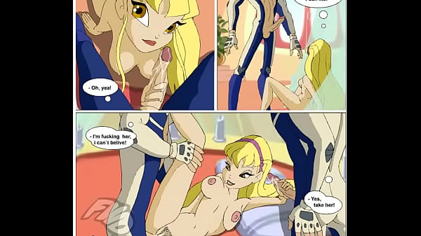 Stella from winx fuck with two guys in this flash comics 