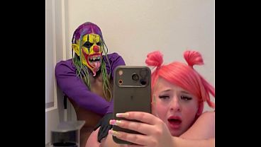 White Thot Hoe Fucks Gibby The Clown And Cheats On Her Bd thumbnail