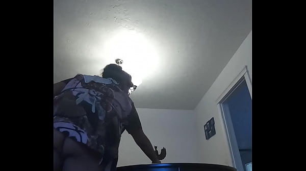 Dees Deep Clean. Dirty housewife dee cleans and picksup around your_house with no pants or panties on.