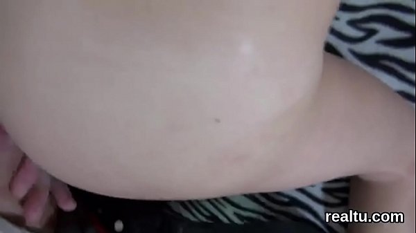 Adorable czech kitten gets tempted in_the mall and_nailed in pov