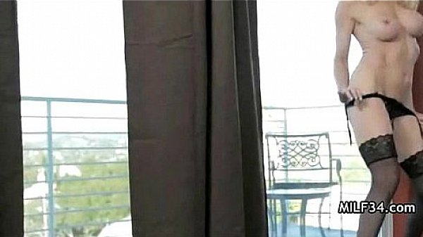 Horny big-tit MILF Rayveness fucks her young dude 