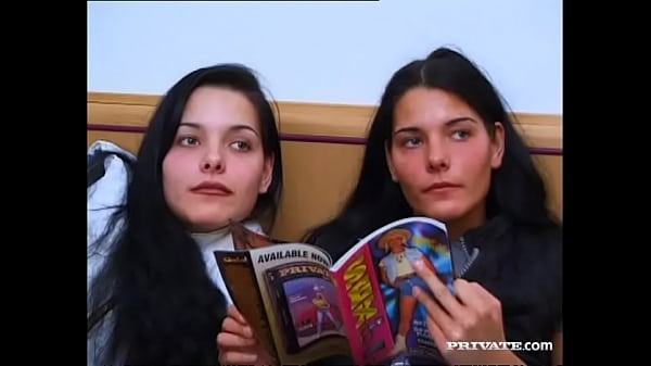 Viviann & Sofianne, Brunette Twins In The Private Casting thumbnail