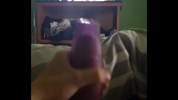 Jerking off with pocket pussy