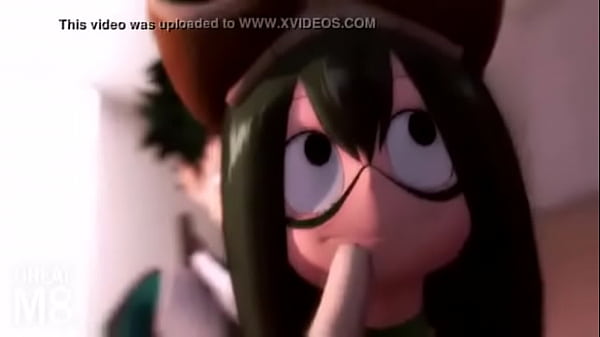 My Hero Academia Tsuyu Asui_Being Fucked By_Izuku Midoriya Whit Sound By Minus 8
