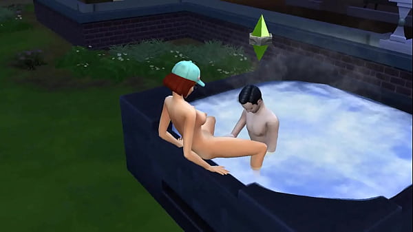 TS4 comendo a vizinha em_quanto amulher_d