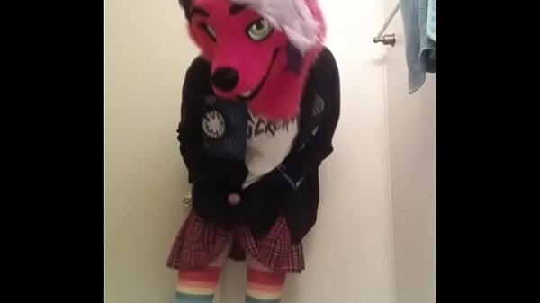 Naughty Shemale Vixen Strokes and c. Fat Cock