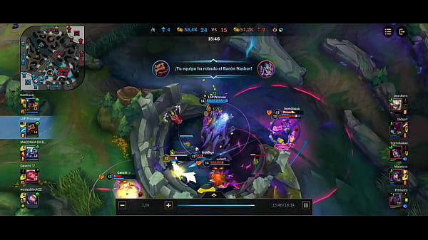 1 vs 5 el profe se coje a todos 