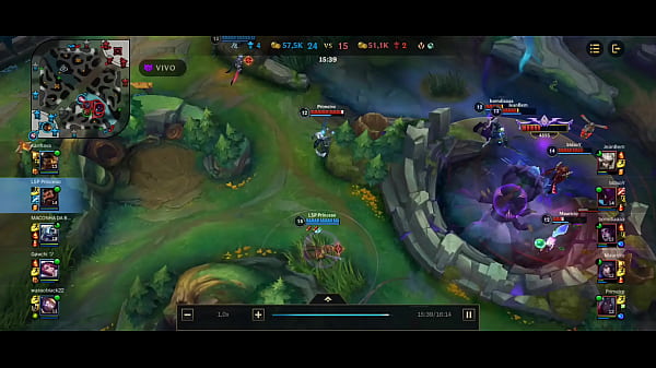 1 vs 5 el profe se coje a todos 