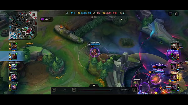 1 vs 5 el profe se coje a todos