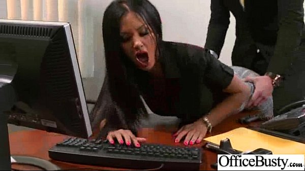 eliciasolis Sexy Busty OfficeGirl Bang Hardcore Style video_13