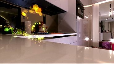 Nonton Sexy And Horny Hot Beauty Cute Housewife In A Satin Nightie Shows Her Lace Panties At Home While The Husband Is Away thumbnail