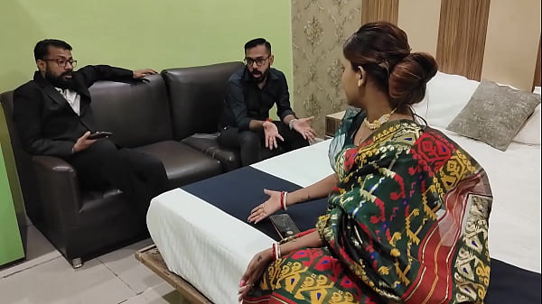 Sharing Hot Indian Wife With My Boss thumbnail