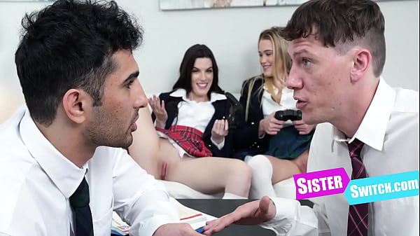 Teen Stepsisters Drop Their Panties For Us