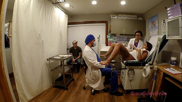 Sexy Hispanic Girl Sheila Daniel Spread Eagle In Stirrups While Boyfriends See's Dr & Rn Spread Her Wide And Examine Her Pussy For Tampa Uni Ty College Entrance Physical Examination thumbnail