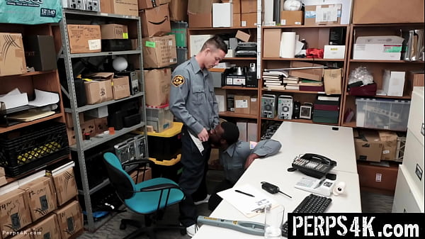 Senior Loss Prevention Officer's Unorthodox Methods Lead to A Hardcore and Intimate Encounter with A Young Security Guard - Perps4k 