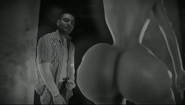 Caballero sexy numero uno masturbacion con sex bot doll que hace striptease con guantes de latex animaci&oacute;n realista 3d 