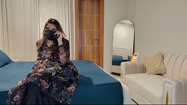 What Happens When Horny Step Mom Shares Hotel Bed With Step Son All Night In One Room thumbnail