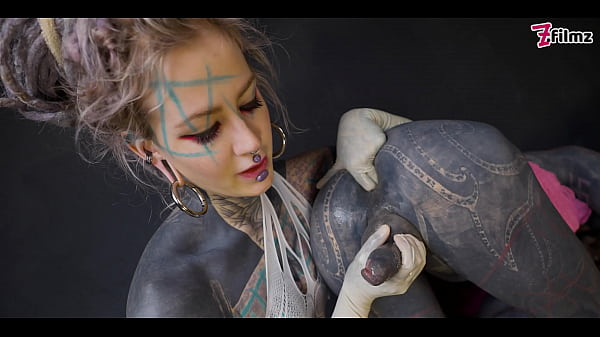 Tranny Anal Stretching By Tattooed Dominatrix - Ass Fisting Femdom Couple (goth, Punk, Alt Porn) Zf163 thumbnail