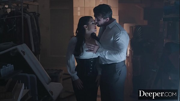 Play MP4 - Deeper&period; Angela White Lures Each Man In to Take Their Turn