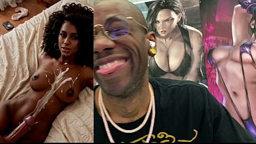 Big Breast Asian Girl Licking Cock, Cute Ebony Girl Gets Huge Multiple Cumshots On Her Tasty Body, Public Cock Sucking, Tight Bald Pussy Slut Riding A Hard Cock, Ai Generated thumbnail
