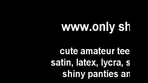 These shiny_gold PVC pantiesfit perfectly