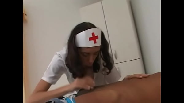 Play MP4 - Red hot tempting nurse tranny Nicolly Dikastro prescribe her patient to stick his hard dong in her chocolate eye as soon as possible
