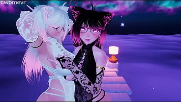 Two Horny Catgirls Fuck You in an Extraordinary POV Threesome